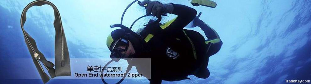 airtight zipper for dry suit, diving suit