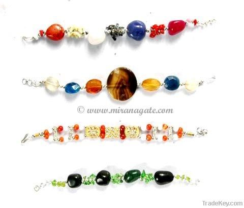 Agate Gemstone Bracelets