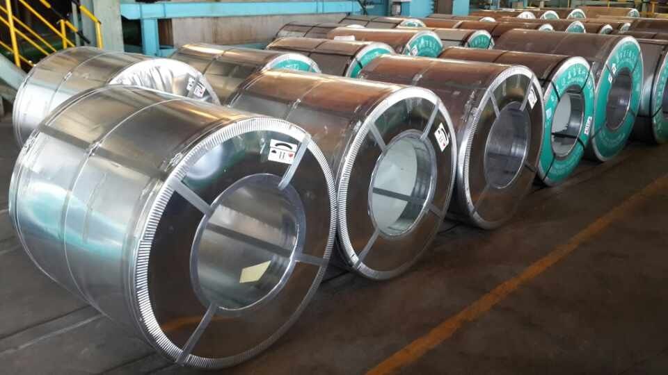 Color coated steel coils