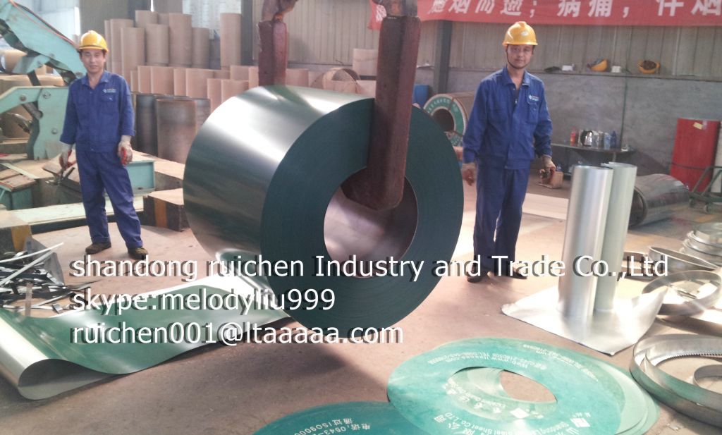 PPGI / hot dipped galvanized steel as its base metal