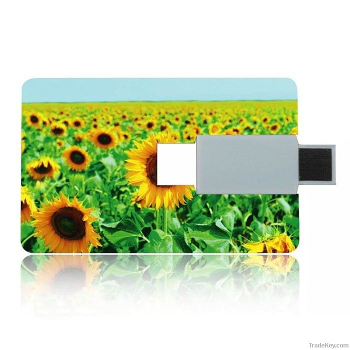 credit card USB with bespoke print
