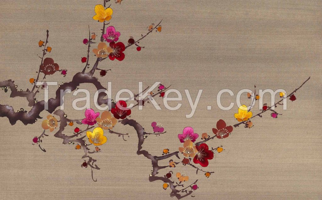 Hand Embroidery wallpaper