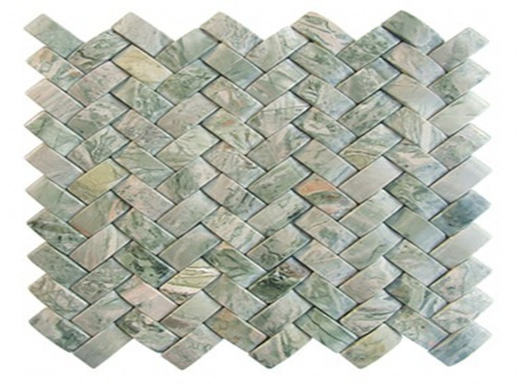 Stone slate mosaic