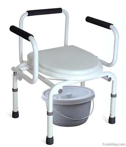 commode steel chair