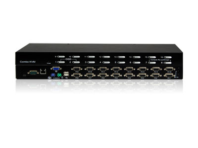KS-2016UP(16 ports usb port switch support local&remote control)