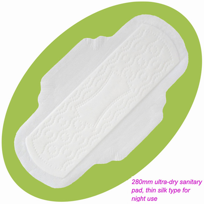 280mm ultra thin sanitary napkin