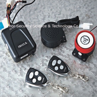 motorcycle alarm with talking