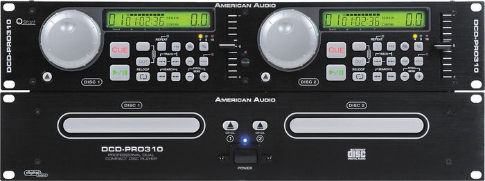 American Audio Professional Dual CD Player