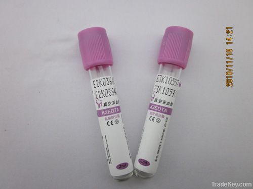 vacuum blood collection EDTA tube