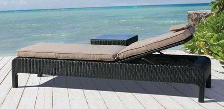 WR-2210 SUN LOUNGER RATTAN  DAYBED CHAISE LOUNGE
