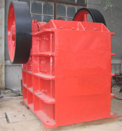 High efficiency jaw crusher