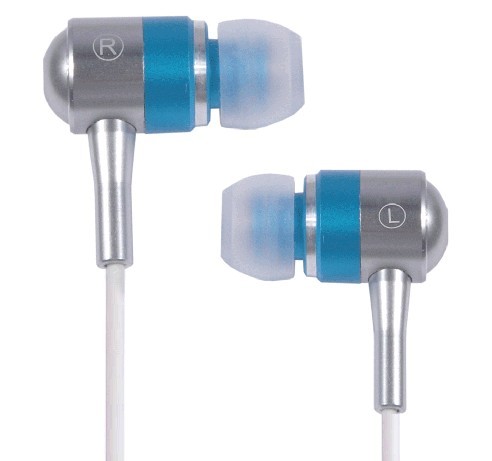 metal in-ear earphone, colorful