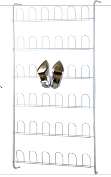 18 pair over-door shoe rack