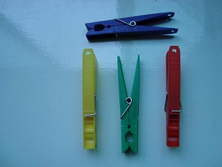 PLastic Clothes clips