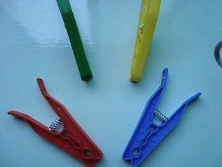 PLastic Cloth clips