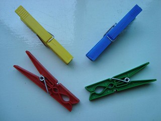 Clothes pegs