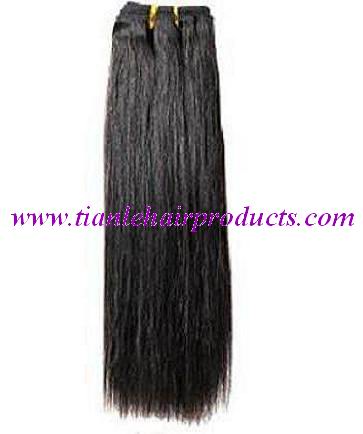 Human yaki hair extension/100% human hair