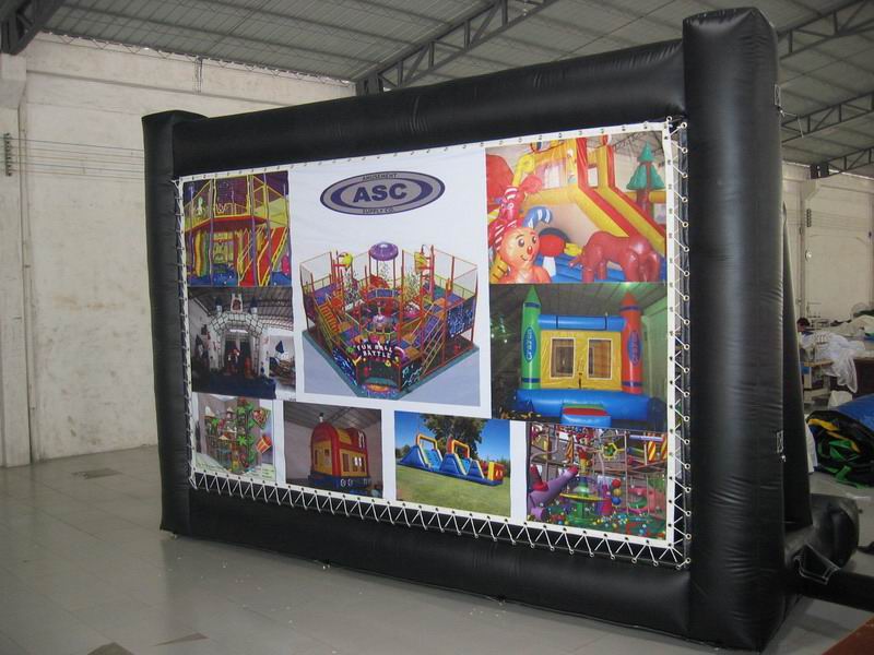 inflatable advertising movie screen