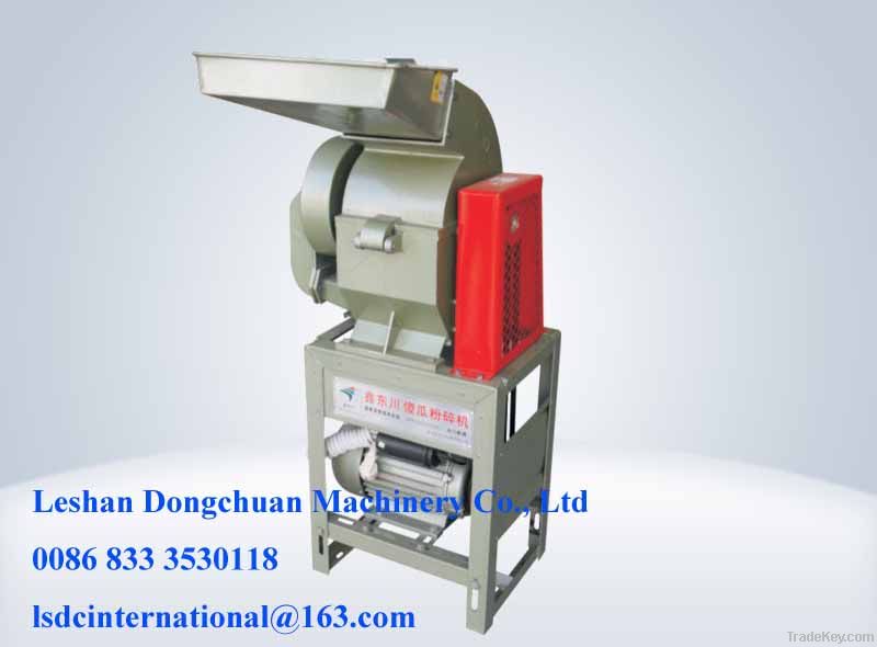 Feed processing machine, grain crushing machine