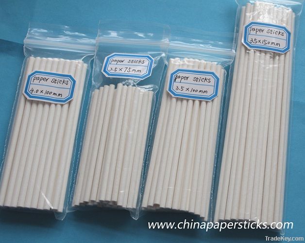paper lollipop sticks paper cake sticks100pcs per bag