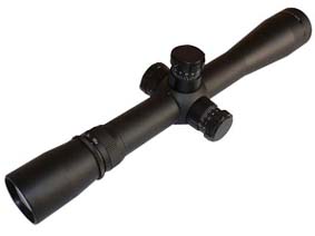 routine adjusting focus riflescope