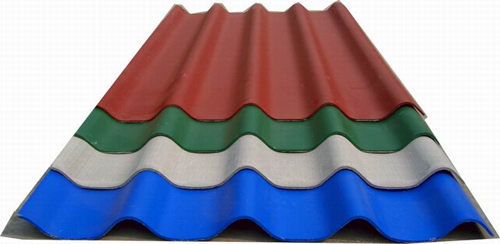 colored roof tile