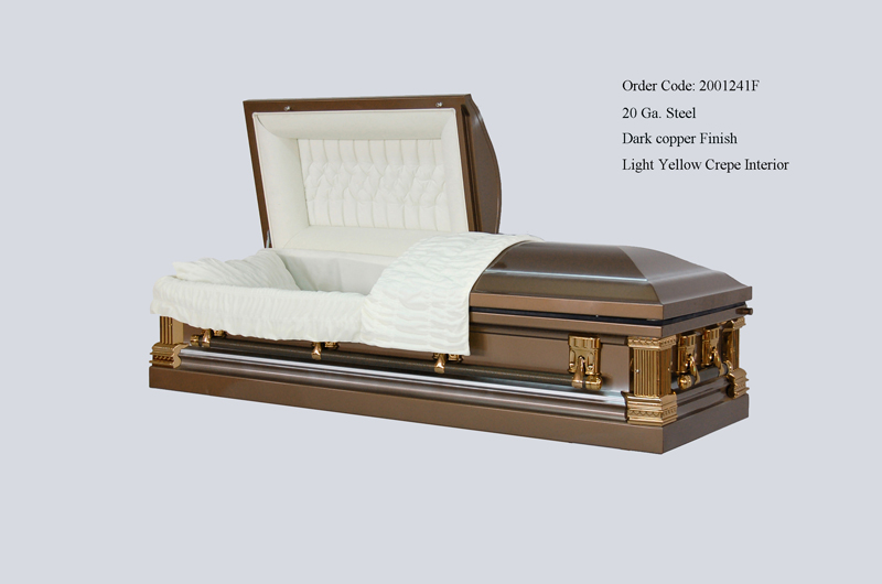 Metal casket