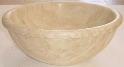 Travertine Round Sink