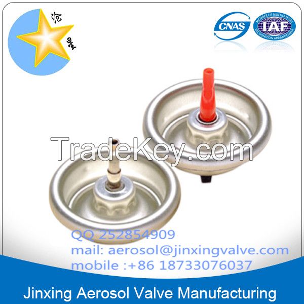 butane gas refill aerosol valve