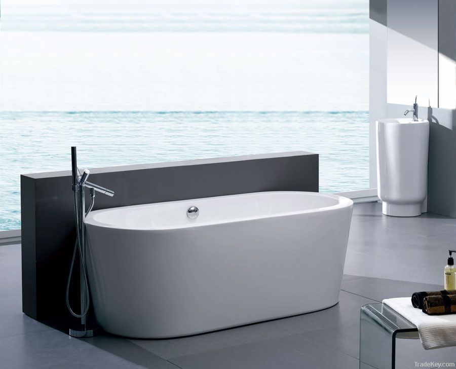 Italian Design Freestanding Acrylic Bathtub