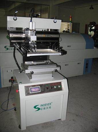Semi-automatic solder paste printer