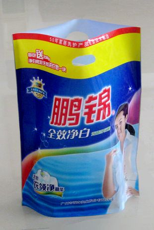 Washing powder plastic bag