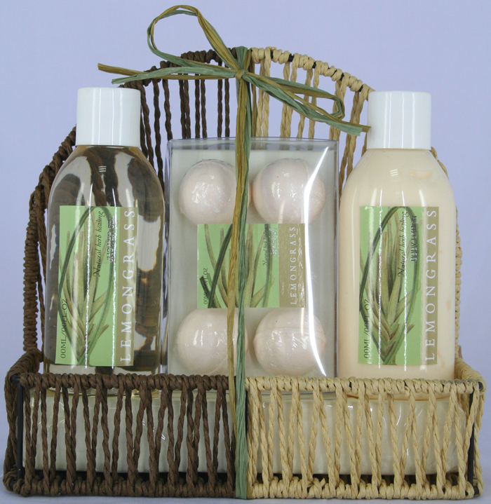 corn caddy bath gift set