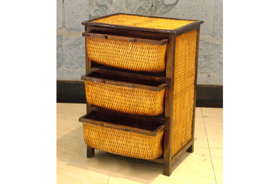 Wicker Cabinet