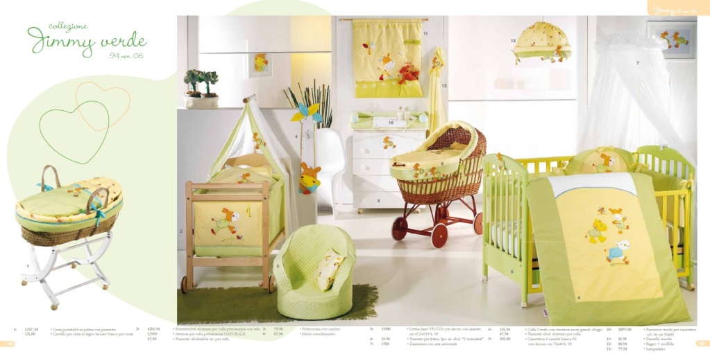 Picci Baby Beddings and Cribs Jimmy