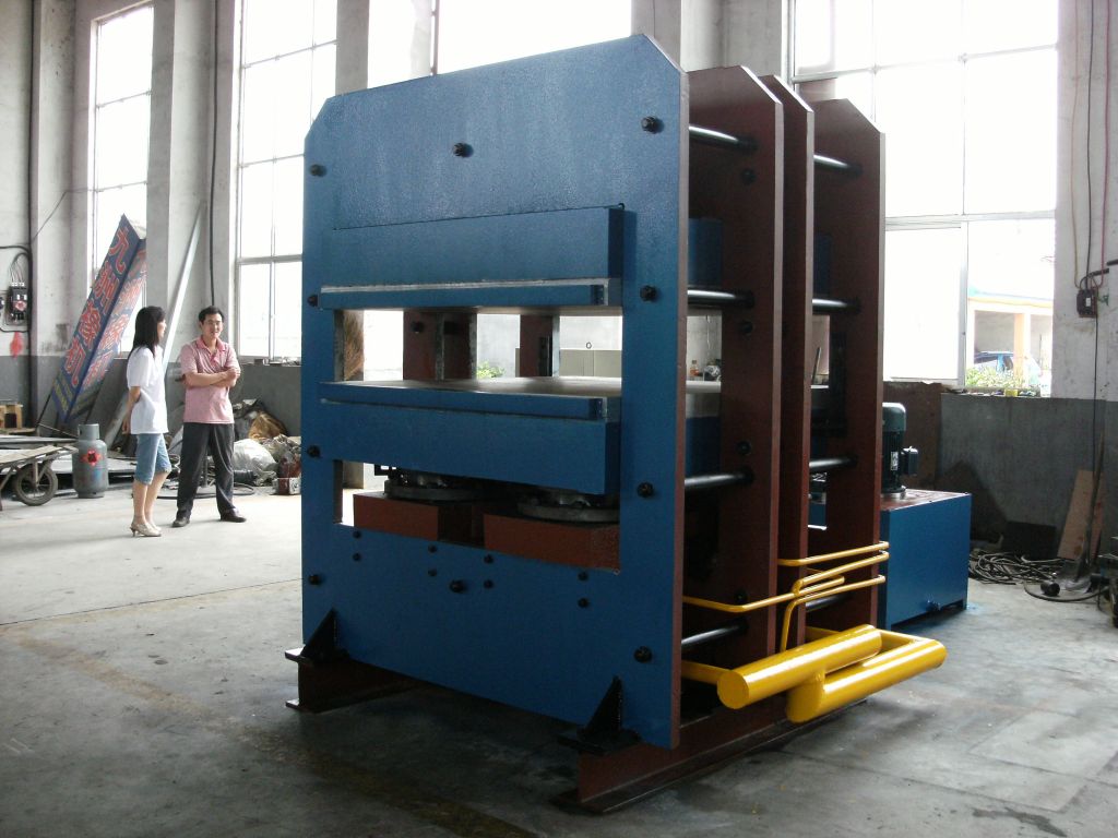 plate vulcanizer machine/Four Pillar Type Vulcanizer/frame type rubber machine/