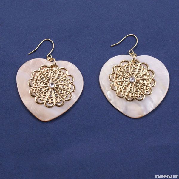 2012 new model fashion shell earrings