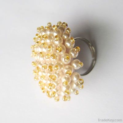 2012 latest flower ring jewelry wholesale