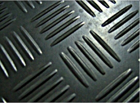 checker rubber mat