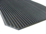 fine ribbed rubber mat