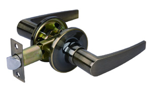 zinc alloy  tubular lever door lock