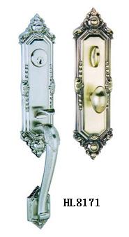 zinc alloy  handle door lock (Europe style)