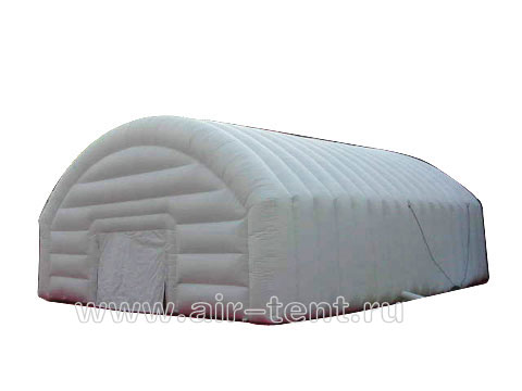 huge white inflatable tent