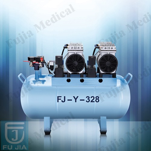 Dental oil free air compressor