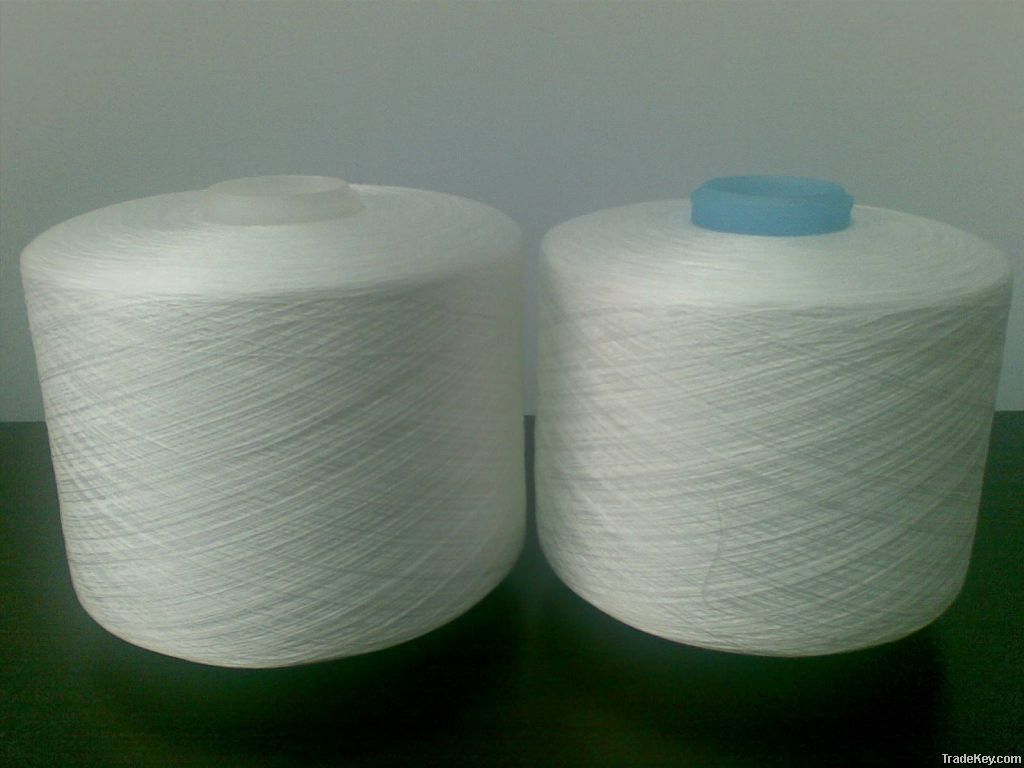 polyester Wrapped and polycotton CORE SPUN greige sewing thread