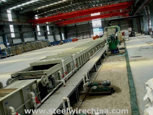 Steel Wire Electro / Hot Dip Galvanizing Continuous Production Line