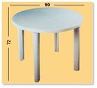 Table plastic mould