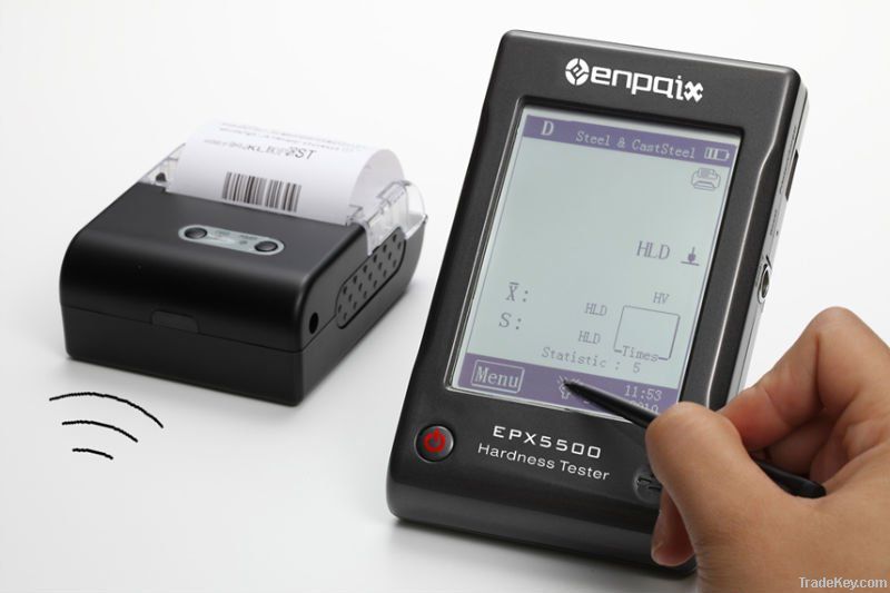 Portable hardness tester with TOUCH SCREEN EPX5500