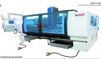 Multifunctional  CNC Glass Processing Machine for  Polishing Milling Notching Drilling Processin