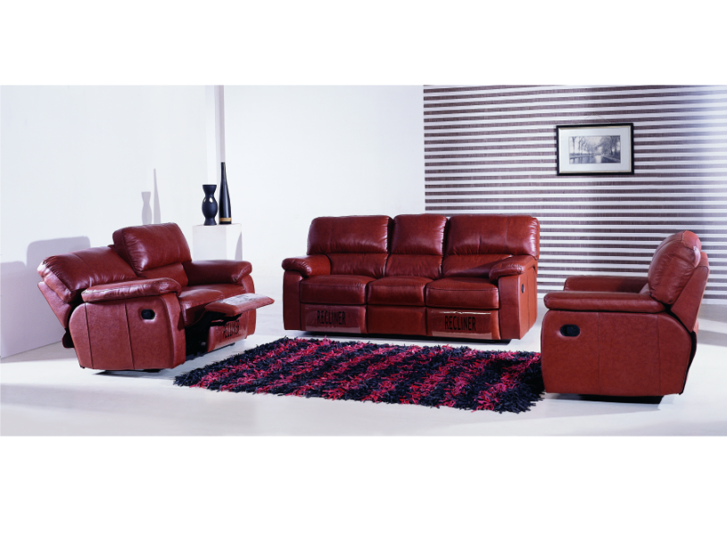 leather sofa(B406)